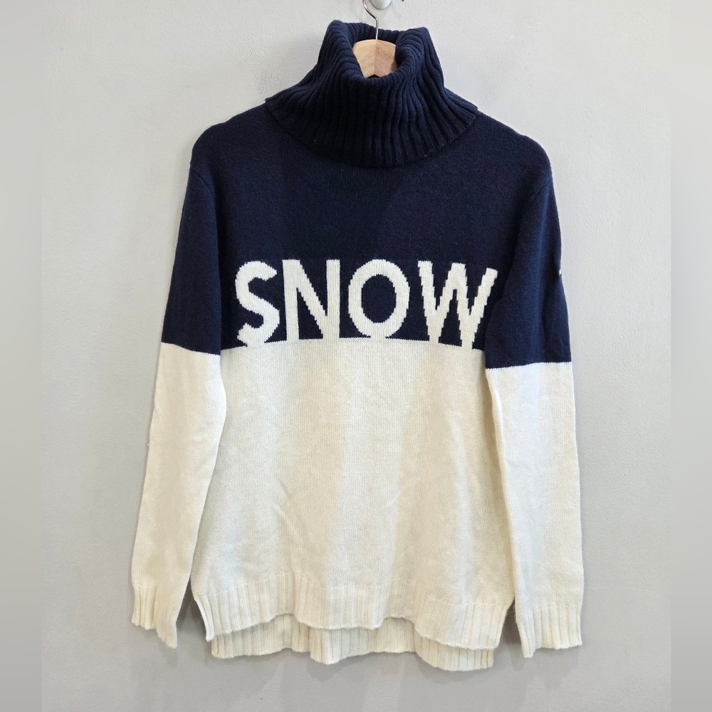 KJUS Sweater Women's Size 36 Small Turtleneck Snow Winter Knit Pullover Ski Wool